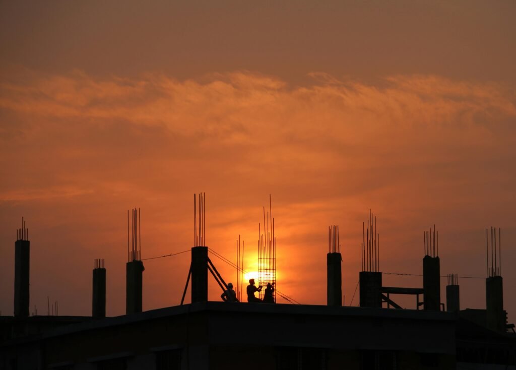 MK Earthmovers Construction Site